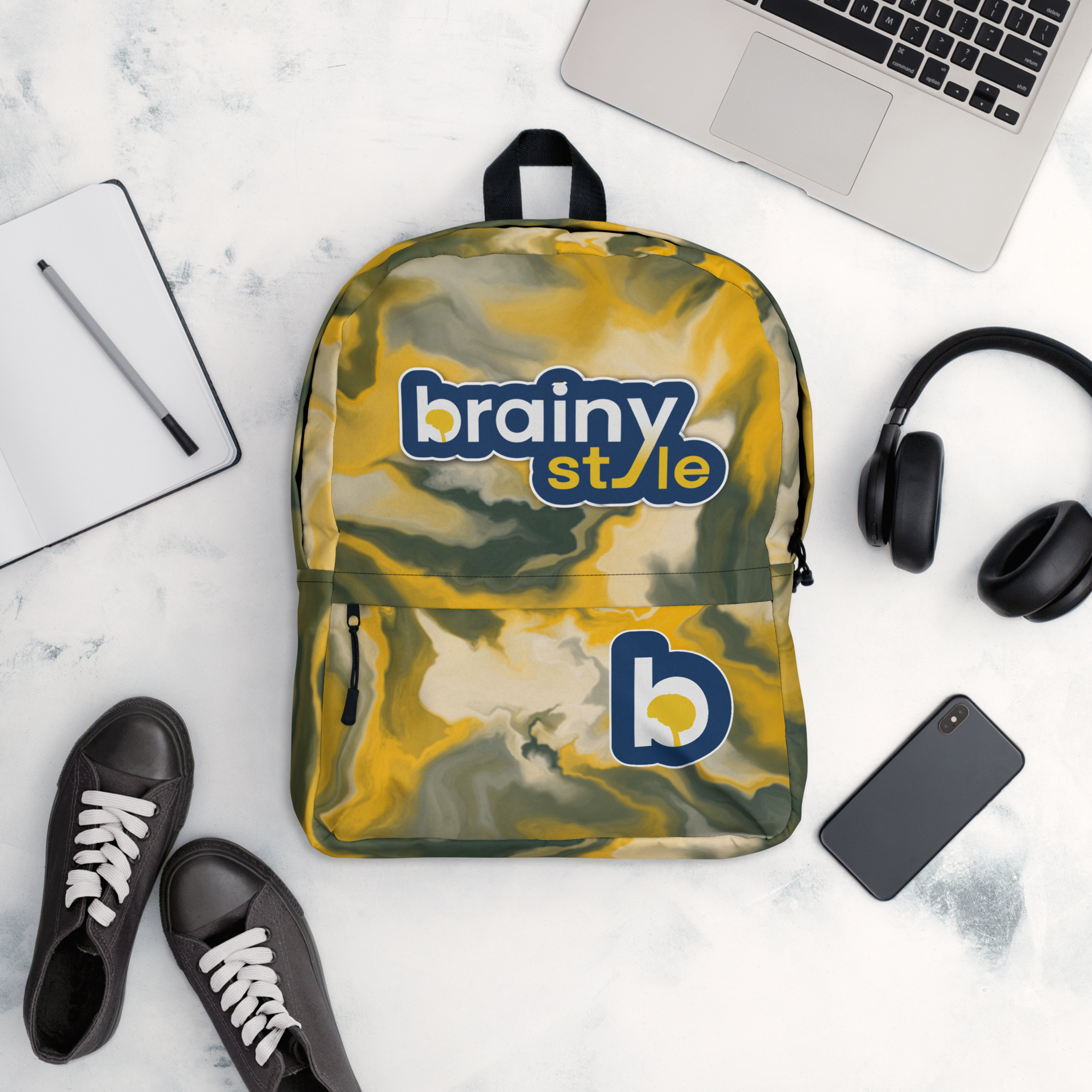 Brainy Style School, Laptop & Travel Backpack