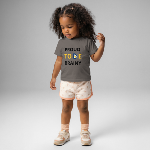 Proud to Be Brainy Baby Jersey T-Shirt