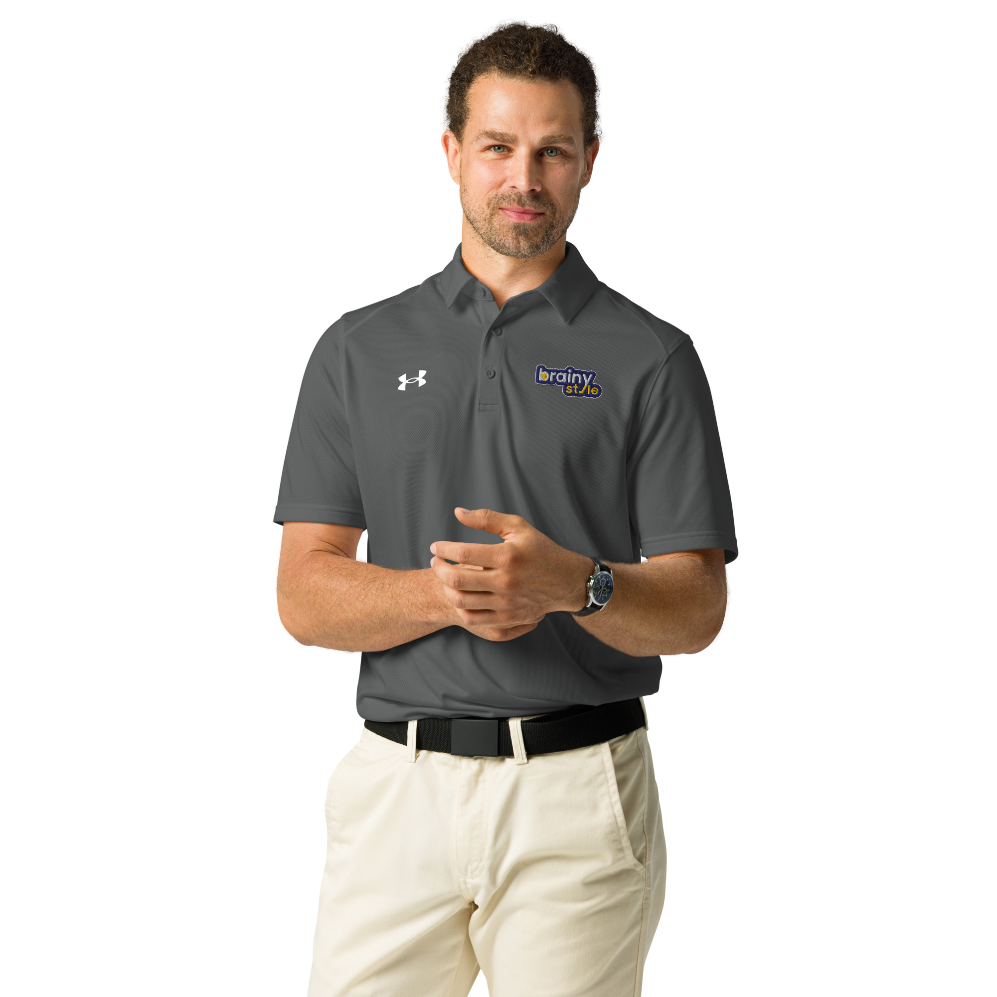Brainy Style Under Armour® Men's Performance Polo - Image 2