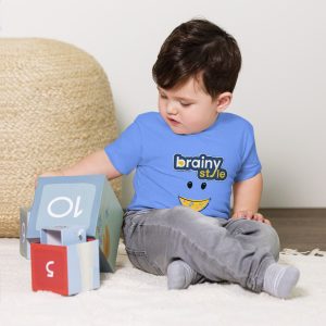 Brainy Style Toddler Short Sleeve Tee
