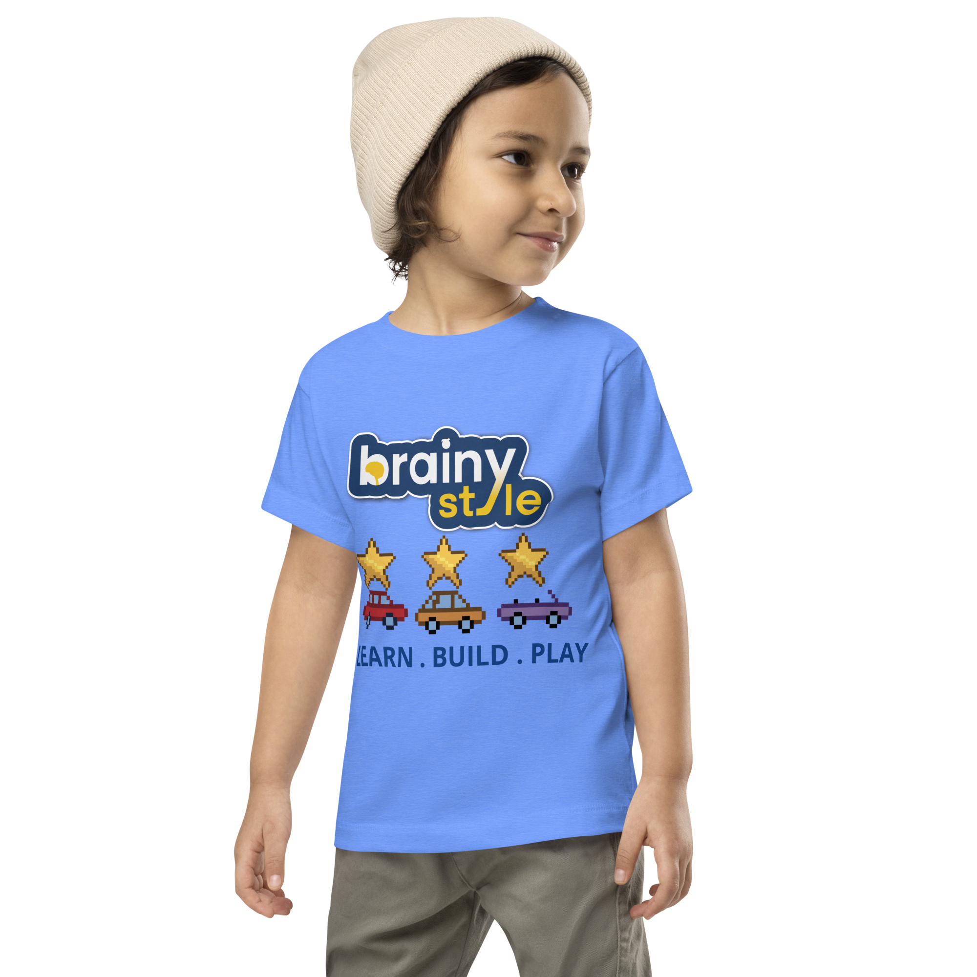 Brainy Style Toddler Short Sleeve Tee