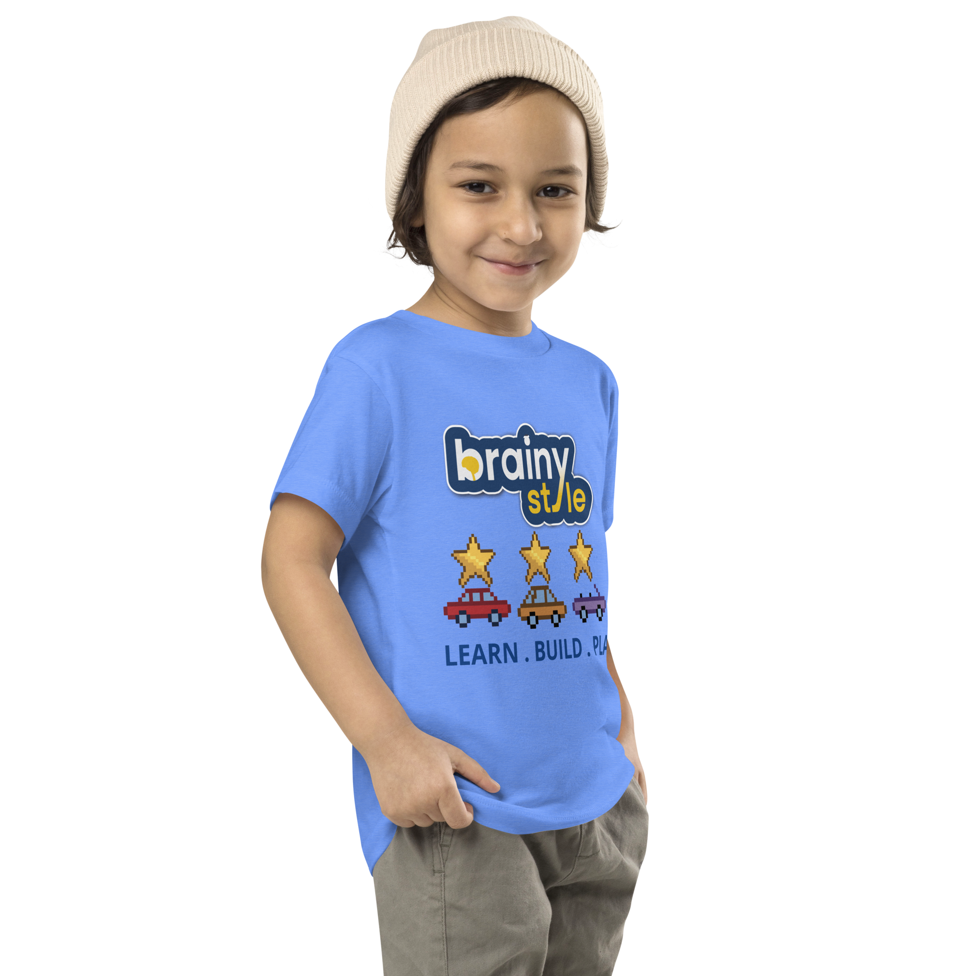 Brainy Style Toddler Short Sleeve Tee - Image 2