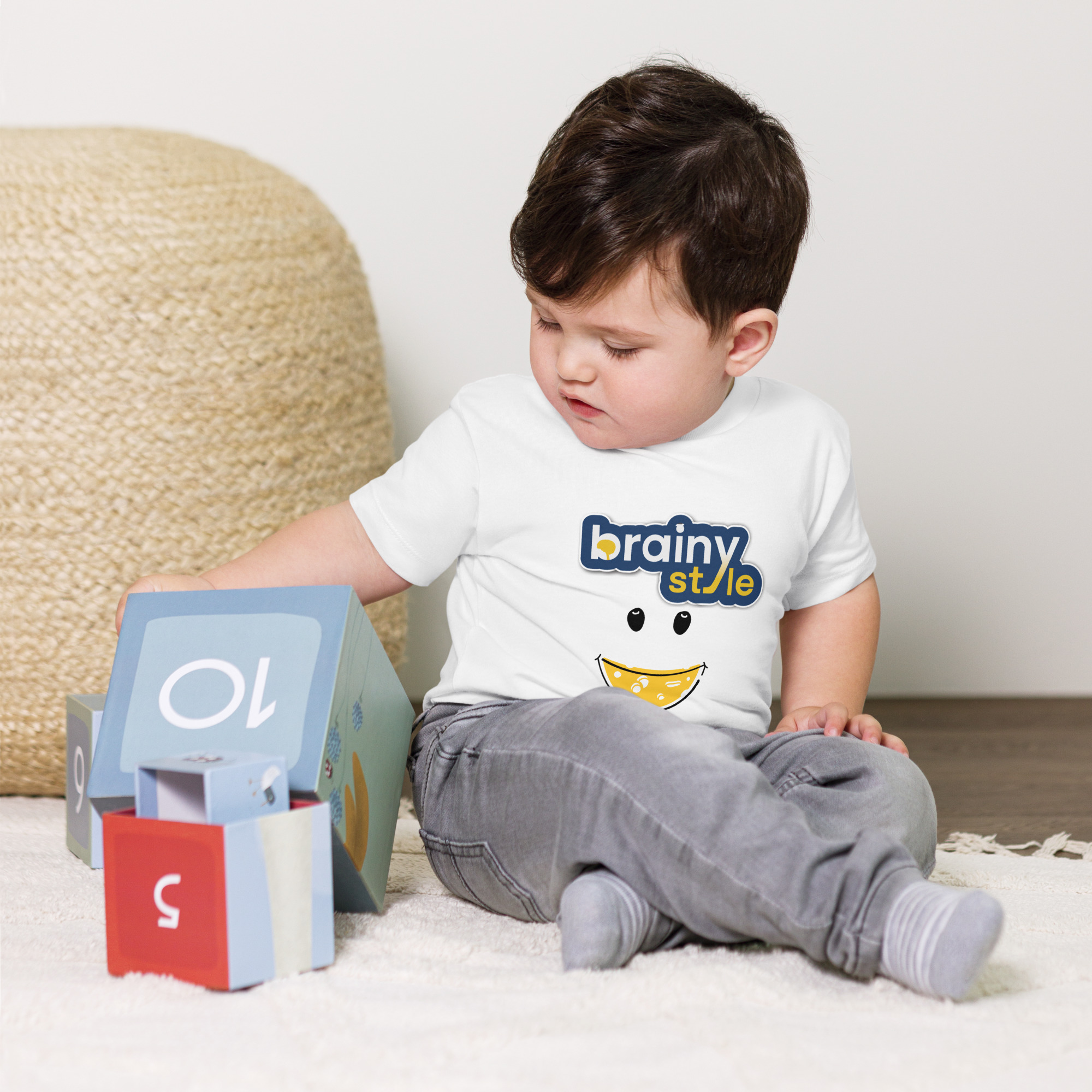 Brainy Style Toddler Short Sleeve Tee - Image 5