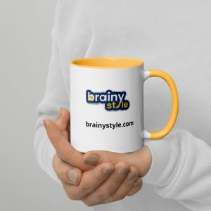 Brainy Style Mug with Color Inside
