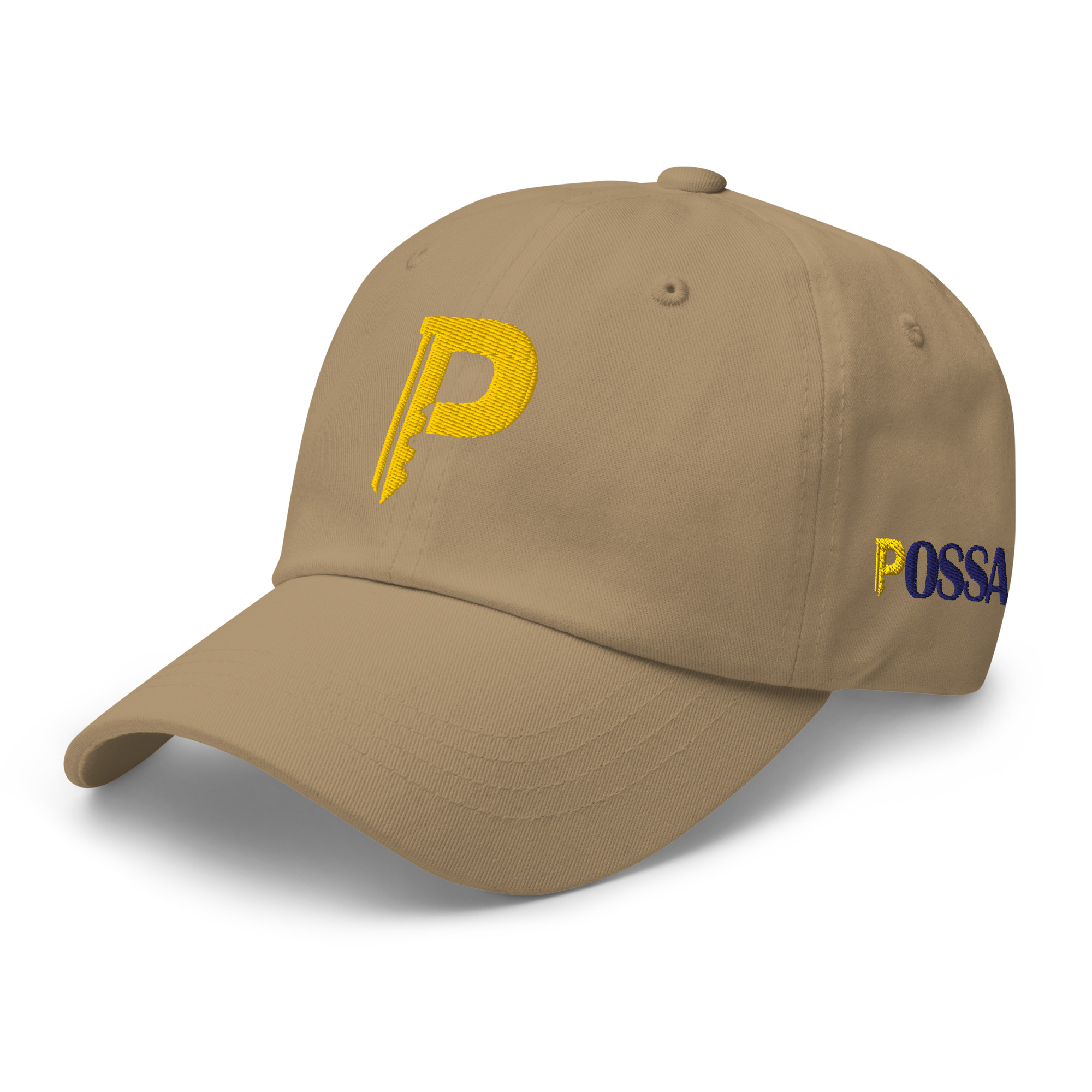 Adjustable POSSA Embroidered Hat – Front, Left and Right - Image 12