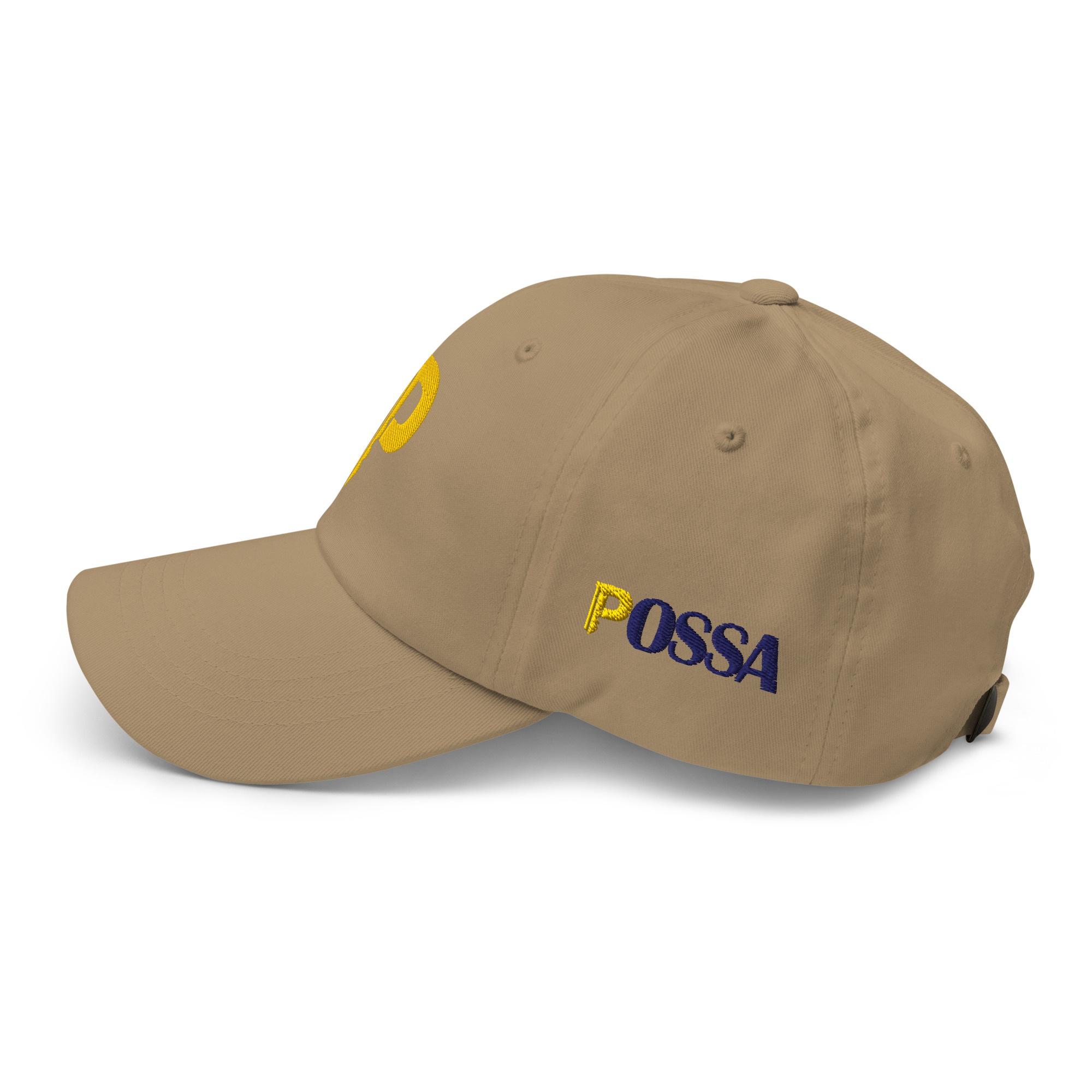Adjustable POSSA Embroidered Hat – Front, Left and Right - Image 8
