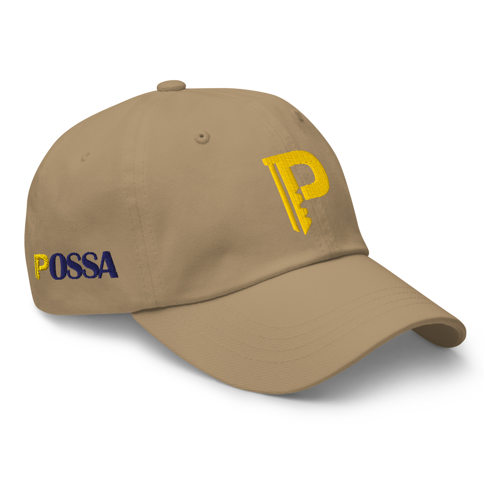 Adjustable POSSA Embroidered Hat – Front, Left and Right - Image 10