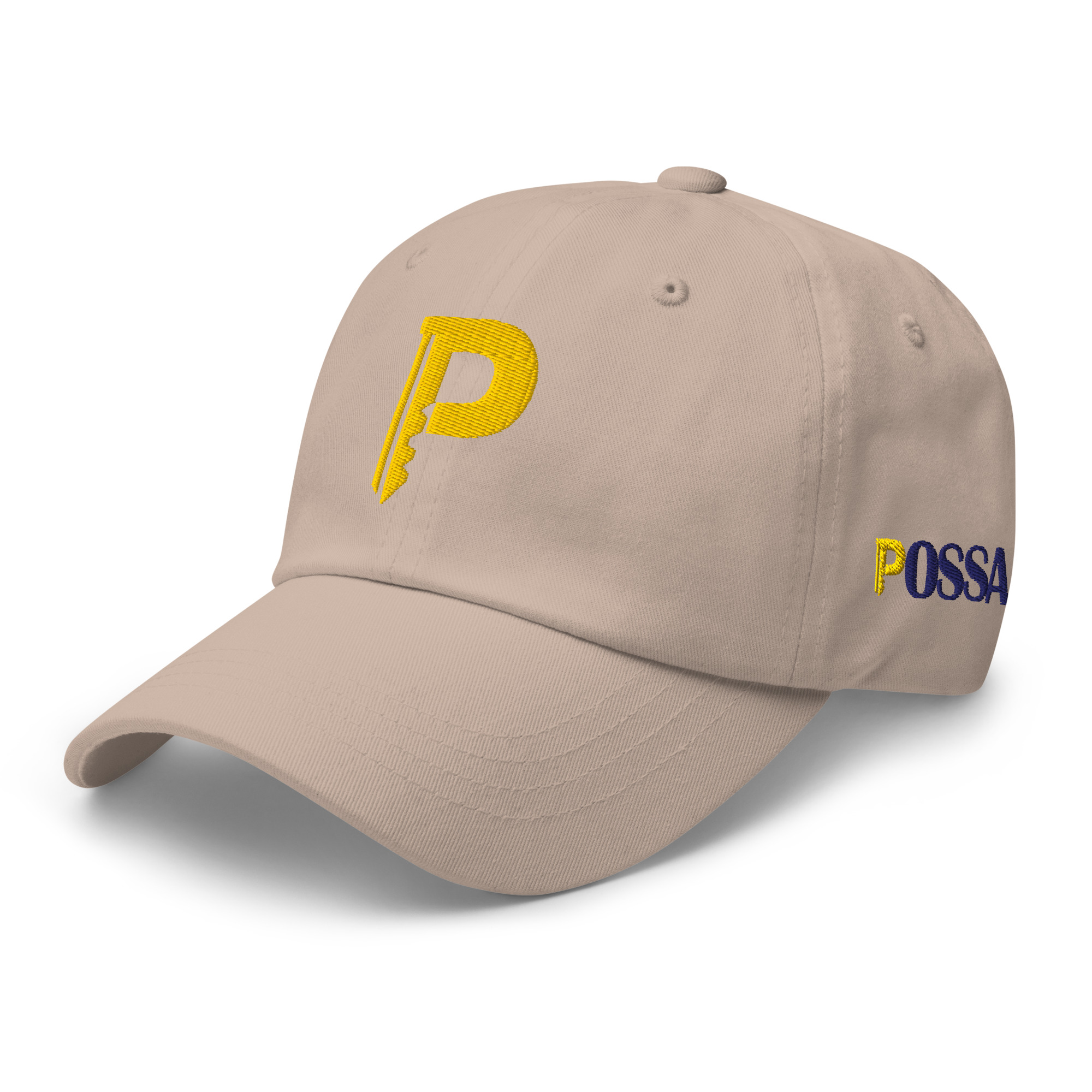 Adjustable POSSA Embroidered Hat – Front, Left and Right - Image 13
