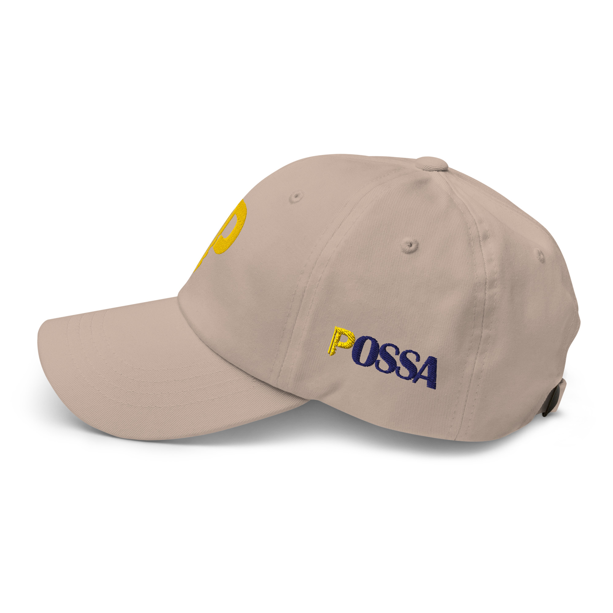 Adjustable POSSA Embroidered Hat – Front, Left and Right - Image 9