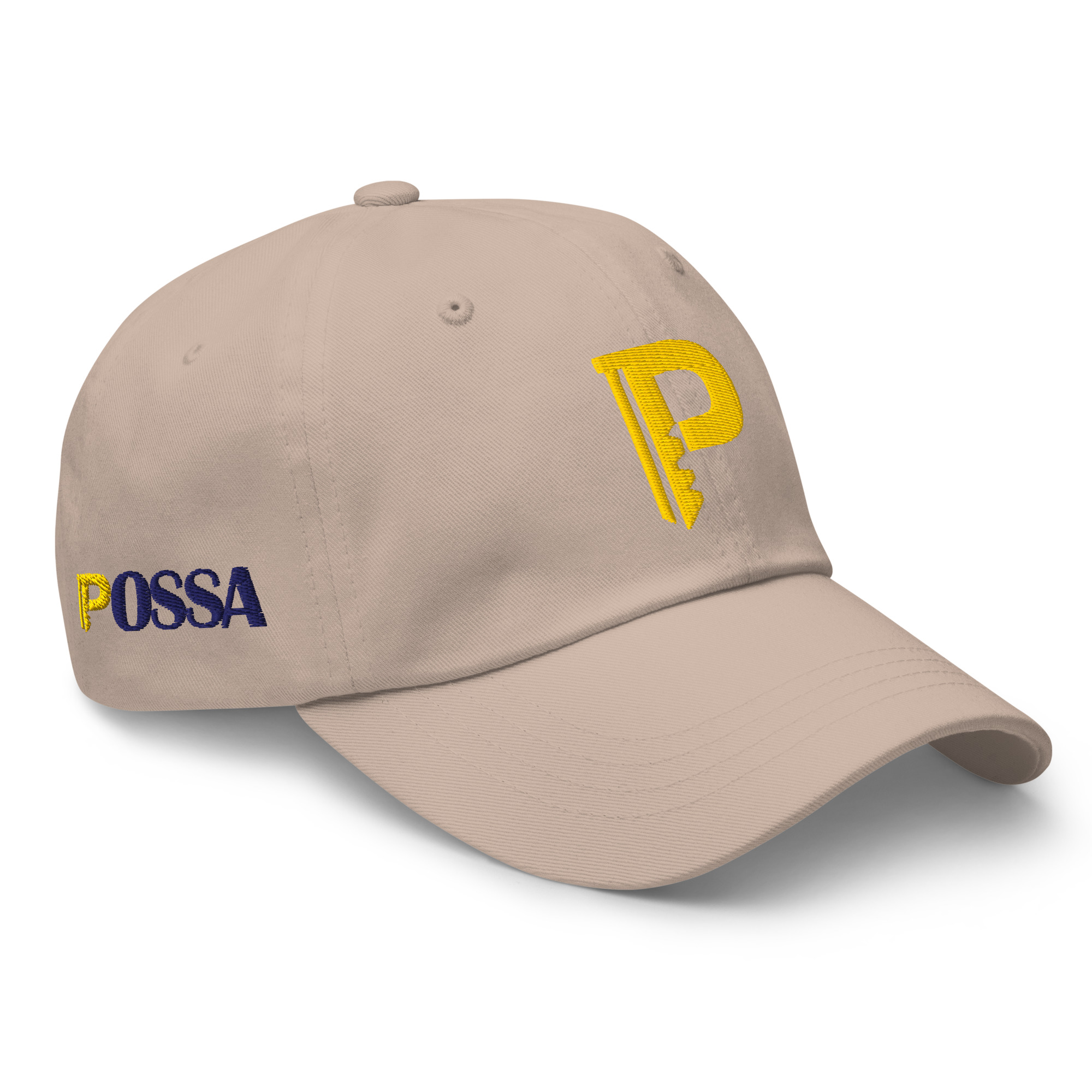 Adjustable POSSA Embroidered Hat – Front, Left and Right - Image 11