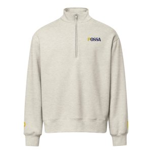Unisex half-zip pullover