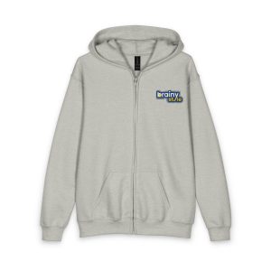 Youth Zip Hoodie — Brainy Style